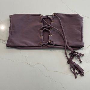 montce strapless top